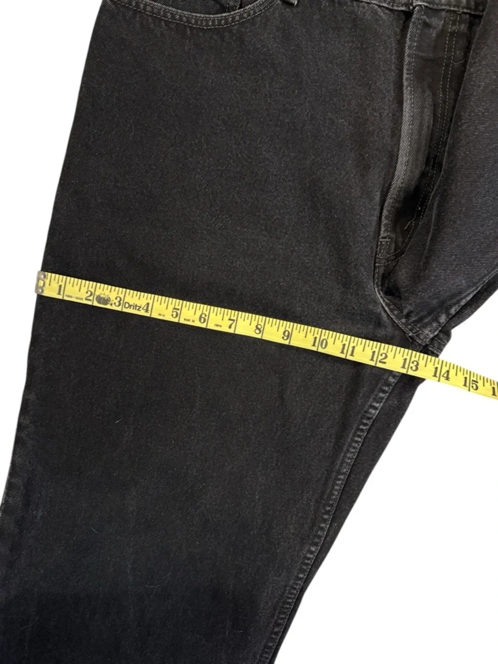 Vintage 2006 Levi’s 550 Relaxed Fit Black Jeans 40x32 Fits 36x30 Y2K Dad Denim